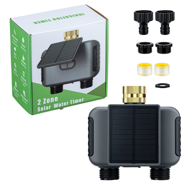 Solcellsdriven, programmerbar vattentimer med Wi-Fi - USA-kontakt (SGW08SY-WF)NH#