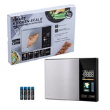 Stainless Steel Smart Bluetooth Electronic Kitchen Nutrition Scale-5kg/1g(#KN2432LB)
