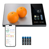 Stainless Steel Smart Bluetooth Electronic Kitchen Nutrition Scale-5kg/1g(#KN2432LB)