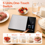 Stainless Steel Smart Bluetooth Electronic Kitchen Nutrition Scale-5kg/1g(#KN2432LB)
