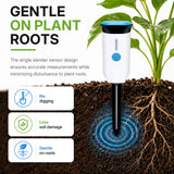 Wi-Fi Smart Indoor Soil Tester - White&Blue#