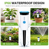 Wi-Fi Smart Indoor Soil Tester - White&Blue#