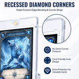 6 Pcs 35pt Magnetic Acrylic Card Holder#
