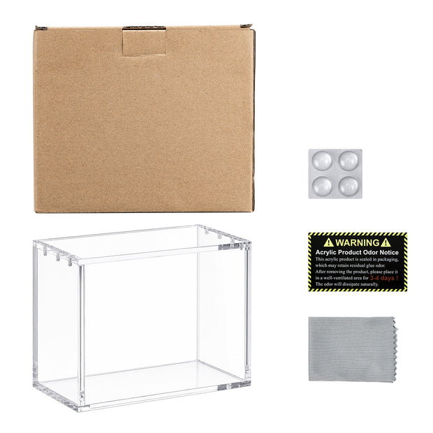 High-Transparency Acrylic Magnetic Display Box-15.2*6.8*12.2cm(OP Serious)#
