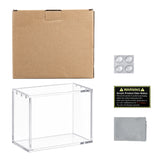 High-Transparency Acrylic Magnetic Display Box-15.2*6.8*12.2cm(OP Serious)#