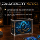 High-Transparency Acrylic Magnetic Display Box-15.2*6.8*12.2cm(OP Serious)#