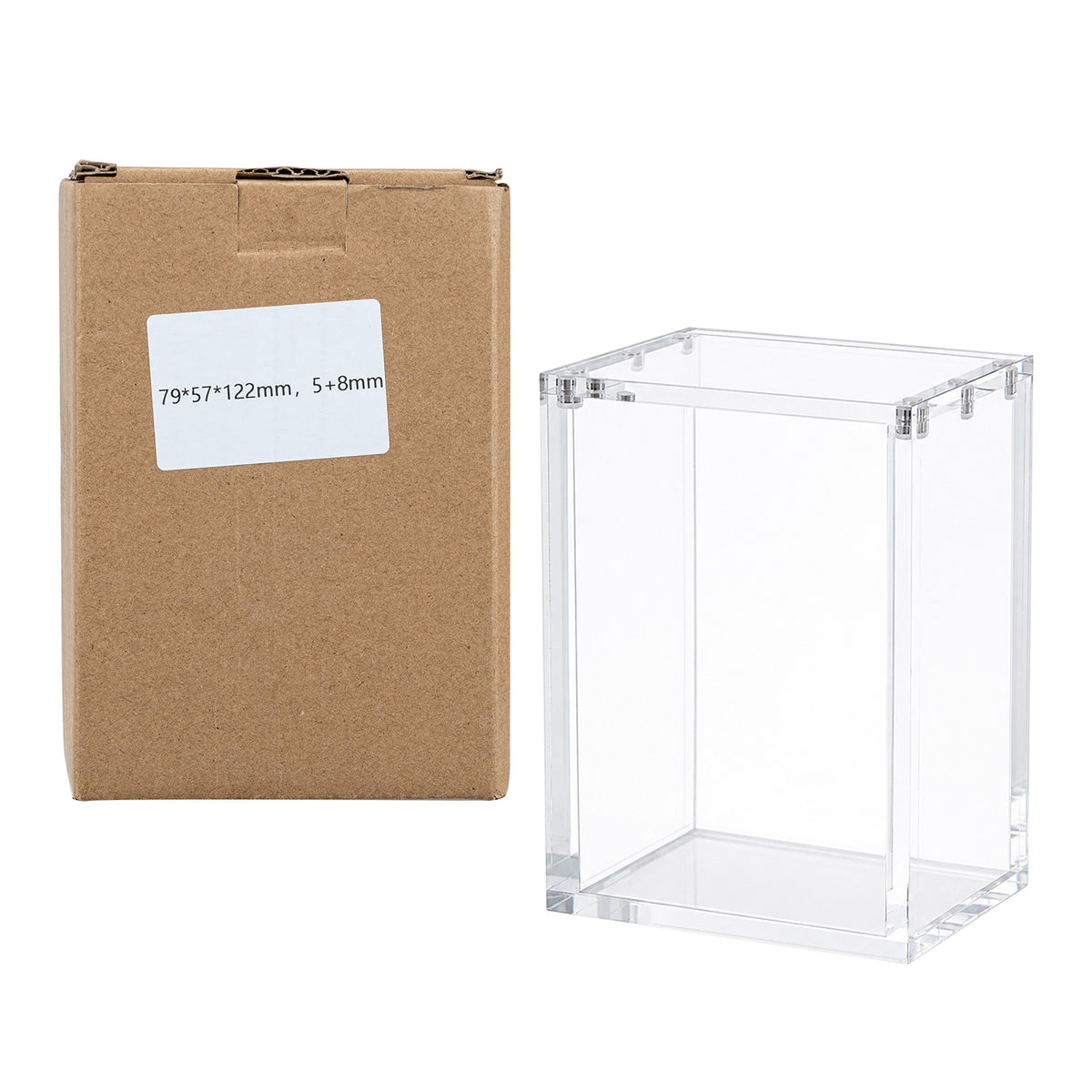 High-Transparency Acrylic Magnetic Display Box-79*57*122mm(5+8+5)#