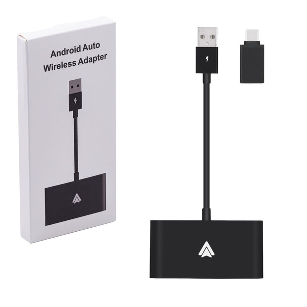Mcbazel trådlös Android Auto-omvandlaradapter för Android-Svart