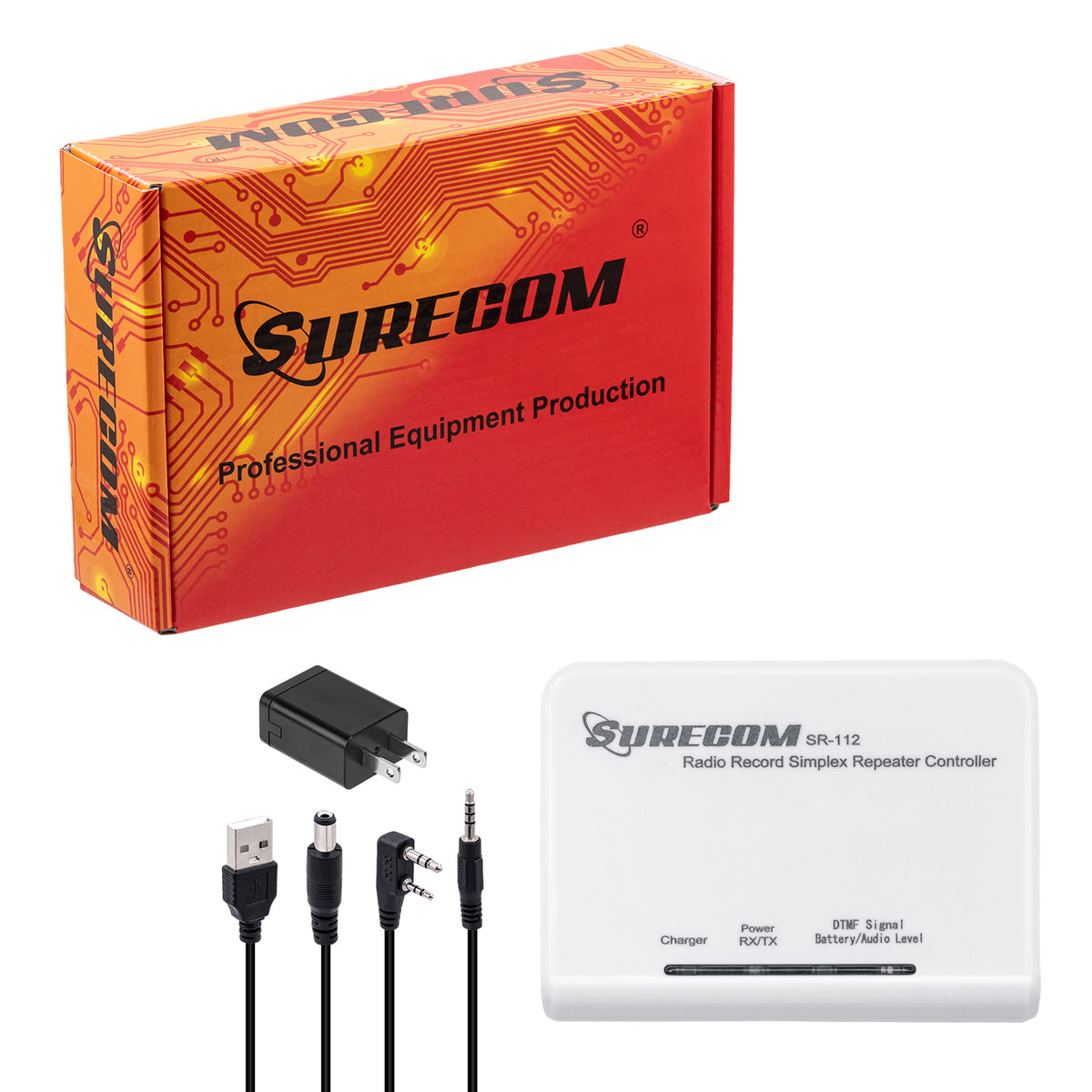 Surecom SR-112 Simplex Repeater-kontroller med radiokabel