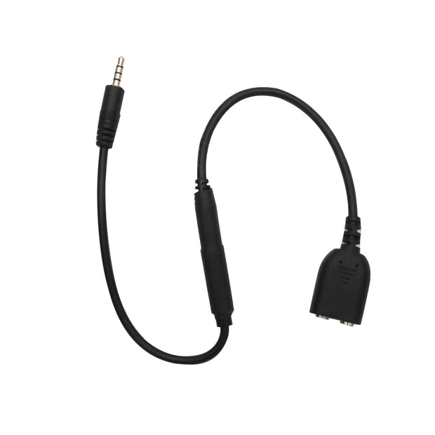 Surecom 3,5 mm Kenwood-hörsnäcka-adapter för mobiltelefon till walkie-talkie (8-090+8-068) (8-068B)