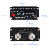 Mcbazel Surcom SWR-mätare SW-28HF 1.5MHz-60MHz 120W Mini V.S.W.R. & effektmätare