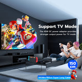 Mcbazel 1.5m AC Adapter PD 15V/2.6A Fast Charger for Switch Game Console, Dock, Controller
