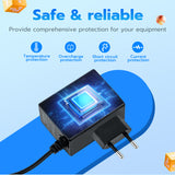 Mcbazel 1.5m AC Adapter PD 15V/2.6A Fast Charger for Switch Game Console, Dock, Controller