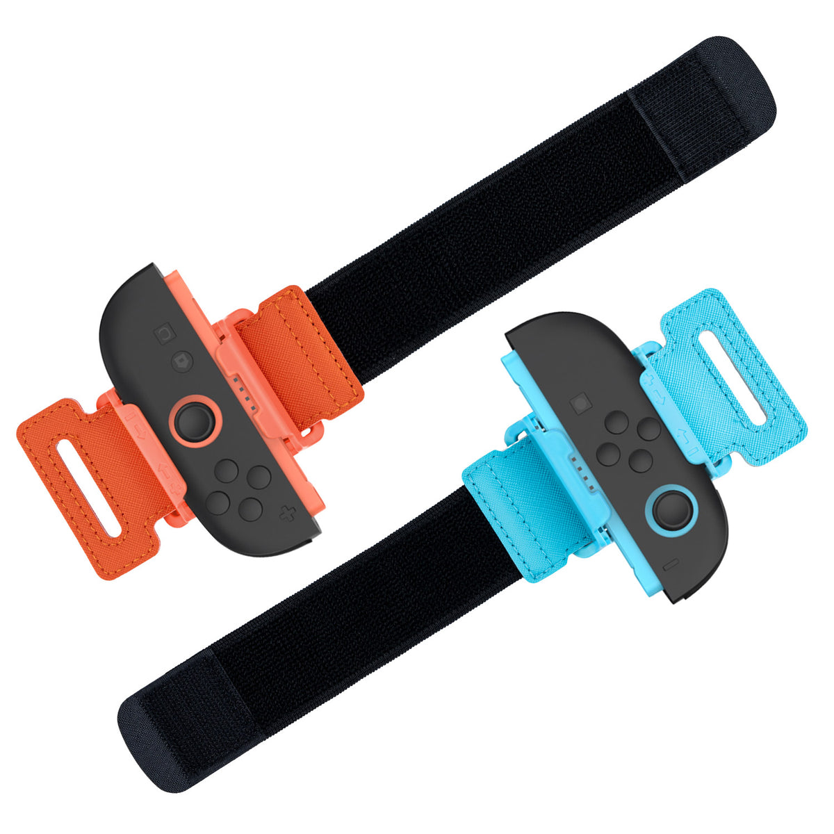 Mcbazel DOBE Adjustable Hand Straps for Nintendo Switch 2 Joy-Con Controllers-Orange&Blue(TNS-3180)