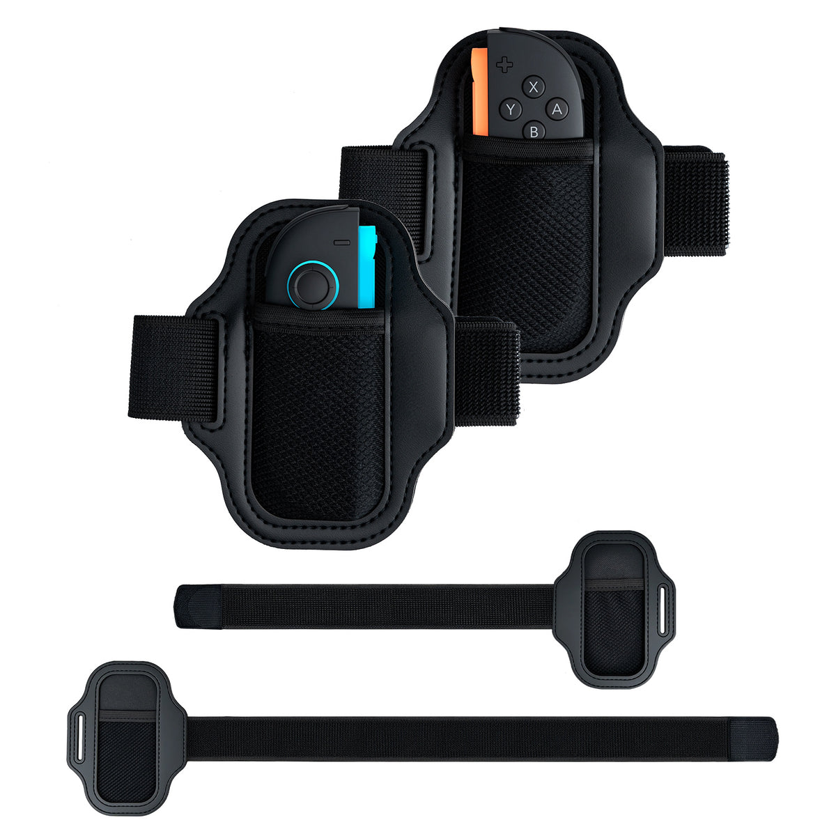 Mcbazel Gamepad Leg Strap for Nintendo Switch/NS2 Joy-con-Black(HBS-2860)