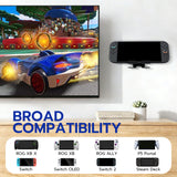 PGTECH Wall Mount Bracket for ROG XB X/ROG XB/ROG ALLY/NS/NS OLED/NS2/P5 Portal/SD-Black(#GP-608)