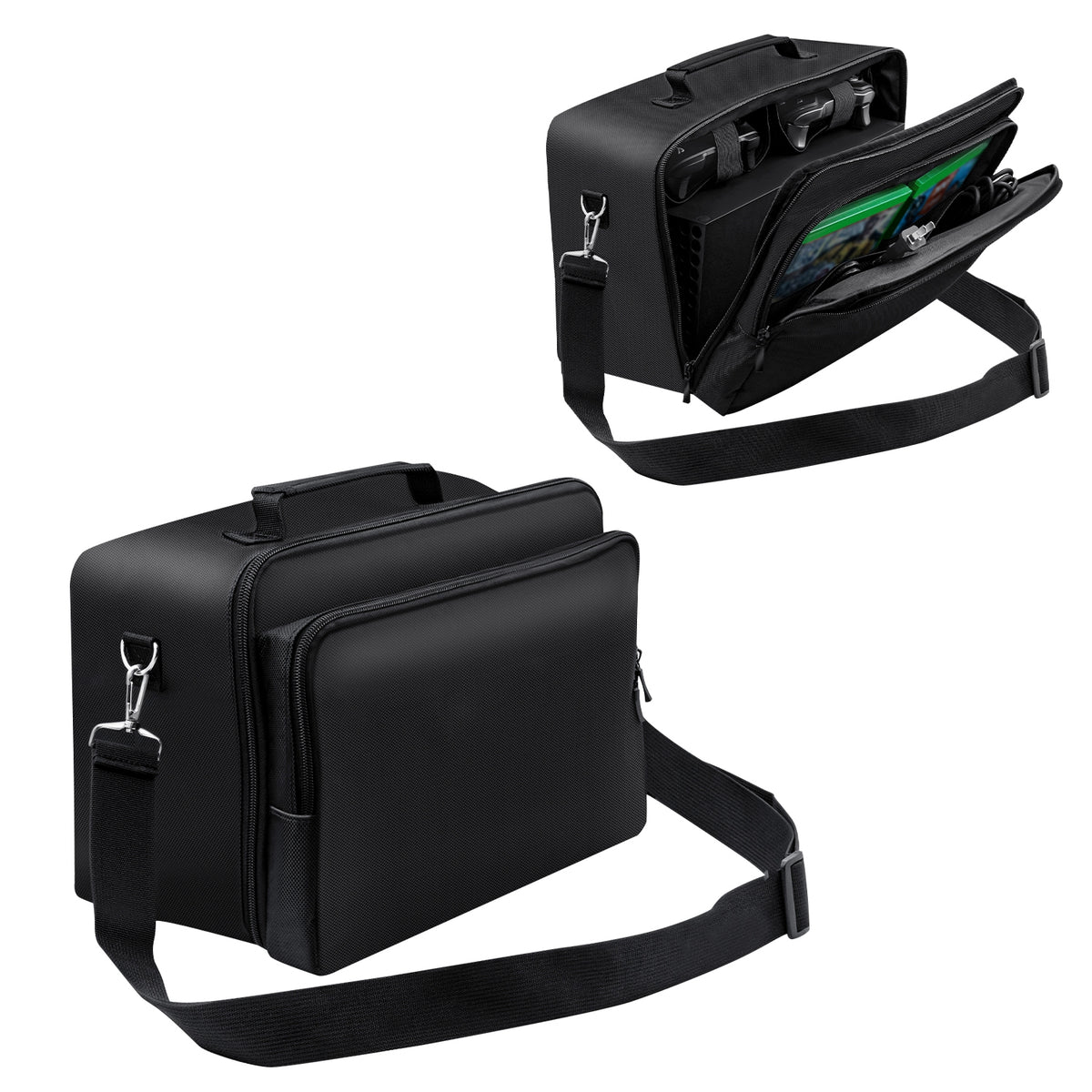 Protective Game Console Travel Bag for Xbox Series X Console - Black
