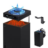 iPega PWM RGB Cooling Fan with Headset Hanger Mount for Xbox Series X - Black (PG-XBX026A)