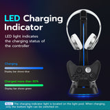 Mcbazel RGB Headphone Stand and Charging Station for Xbox Series X&S/Elite 1/ Elite 2/One/One X/One S/One Elite