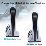 Dobe Multifunctional Cooling Stand with Charging for PS5 White (TP5-05102)