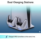 Dobe Multifunctional Cooling Stand with Charging for PS5 White (TP5-05102)