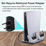 Dobe Multifunctional Cooling Stand with Charging for PS5 White (TP5-05102)