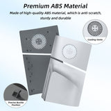 Ersättande sidopanel med kylventilation för PS5 Slim Disc Edition-Silver (2.0)