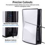 Transparent Dust Cover for PS5 Slim DE/UHD Gaming Console