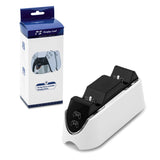 PS5 Edge Controller-laddare, PS5-laddstation för Playstation 5 DualSense-kontroller, snabb PS5-laddningsdocka för dubbla PS5-kontroller/PS5 Edge-kontroller, PS5-kontrollertillbehör