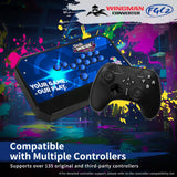 Brook Wingman FGC2 Converter– Arcade Joystick Adapter Gamepad for PS5 & PC, Supports All PS5 Games