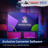 Brook Wingman FGC2 Converter– Arcade Joystick Adapter Gamepad for PS5 & PC, Supports All PS5 Games