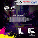 Brook Wingman FGC2 Converter– Arcade Joystick Adapter Gamepad for PS5 & PC, Supports All PS5 Games