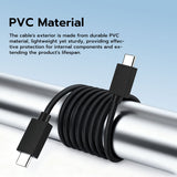 3 Meter USB C to USB C Charging Cable for PS5 Controller-Black-Middle Box#