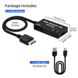 Mcbazel HDMI Adapter for PS2 / PS1, PS1 / PS2 to HDMI