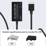 Mcbazel Multifunktionell HDTV HDMI-adapter för PS1/PS2 - RGB/YPBPR(#ADP-1.09)