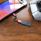 MayFlash Magic NS 2 Wireless Bluetooth USB Adapter for Switch/Switch OLED, Steam Deck, Windows, Raspberry Pi, Compatible with Xbox Series X & S Bluetooth Controller, PS5 Controller and More