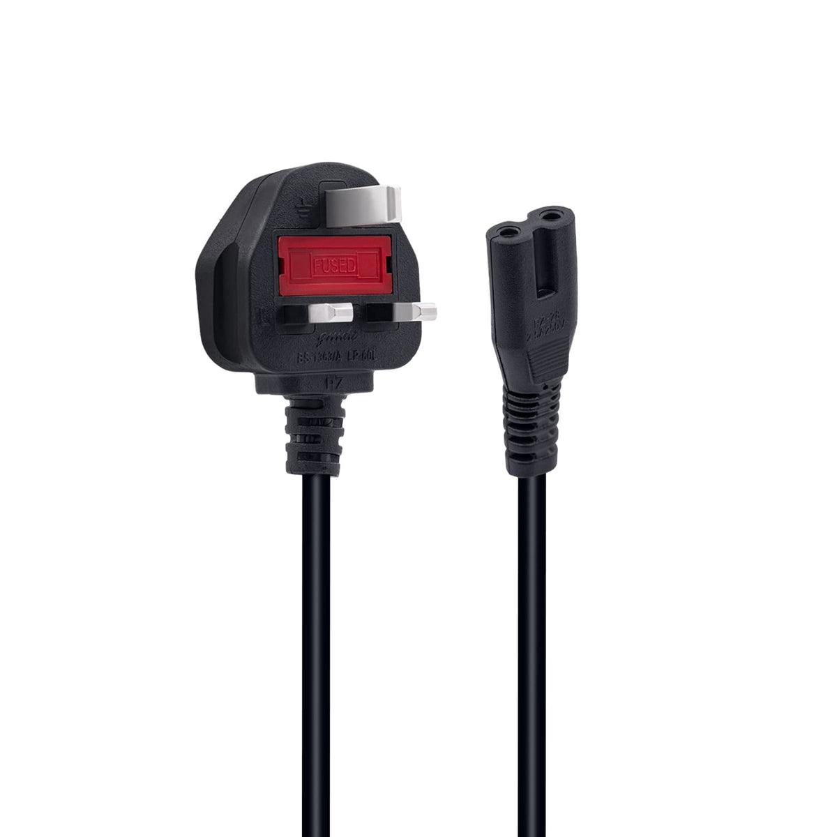 2M AC Power Cord for PS5/PS4/PS3 - UK Plug(Raw Copper)