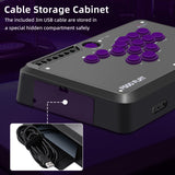 MayFlash All-Button Arcade Controller F500 FLAT for PS4/PS3/Switch/PC Windows/macOS/Android/Xbox One/Xbox 360/Xbox Series S/X