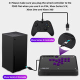 MayFlash All-Button Arcade Controller F500 FLAT for PS4/PS3/Switch/PC Windows/macOS/Android/Xbox One/Xbox 360/Xbox Series S/X