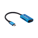 Type C Male to Female Converter Adapter for Tablet/AR/Nintendo Switch/Steam Deck/ROG Ally-Blue(V278A)