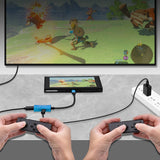 Type C Male to Female Converter Adapter for Tablet/AR/Nintendo Switch/Steam Deck/ROG Ally-Blue(V278A)
