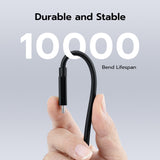 Mcbazel 80Gbps Ultra-Fast for Thunderbolt 5 Cable with up to 120Gbps Bandwidth Boost, 240W Charging Power, Supports 8K Display, Compatible with Thunderbolt 5/4/3, USB 4 and USB-C - 1m/3.3ft