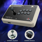 MAYFLASH F700 Elite Wireless Arcade Stick for PS5/PS4/PS3/Switch/PC Windows/Apple macOS/iOS/iPad OS/Android/Raspberry Pi/Steam Deck/SEGA Mega Drive/Genesis mini/Astro City mini