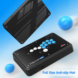 MayFlash F700 FLAT Elite All-Button Arcade Controller for PS5/PS4/PS3/Xbox Series X|S/Xbox One/ Switch/Windows PC/macOS/iOS/iPad OS/Android/Raspberry Pi/Steam Deck