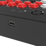 MAYFLASH F500 FLAT Elite All-Button Arcade Controller for PS4, PS3, Xbox Series X|S, Xbox One, Xbox 360, Switch, PC Windows, macOS, Android, Raspberry pi, Steam, Steam Deck, NEOGEO mini/Arcade Stick Pro