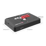 MAYFLASH F500 FLAT Elite All-Button Arcade Controller for PS4, PS3, Xbox Series X|S, Xbox One, Xbox 360, Switch, PC Windows, macOS, Android, Raspberry pi, Steam, Steam Deck, NEOGEO mini/Arcade Stick Pro