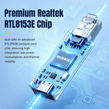 1000Mbps Type-C to RJ45 Adapter for Laptops/Tablets/Desktops/Smartphones/Handheld Consoles-C-RJ45#