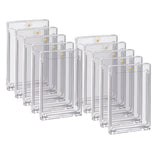 Lot 10 130PT Magnetic Game Card Case with UV Protection-Transparent