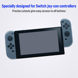 Mcbazel DOBE Genomskinligt Mjukt TPU-skyddsfodral för Switch / Switch OLED Joy-con