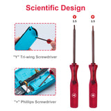 Tri-Wing & Screwdriver Set for Switch GBA NDS DSL 3DS XL Wii PS4 Controller